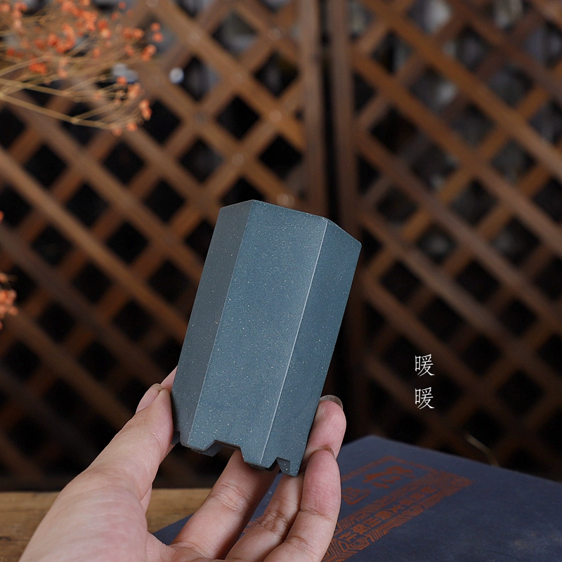 Bonsai Gardenia - 다채로운 세라믹 분재 냄비, 중국 모양,