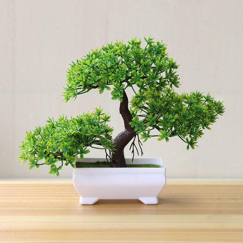Bonsai Gardenia - 인공 나무 분재 시뮬레이션 식물 화분