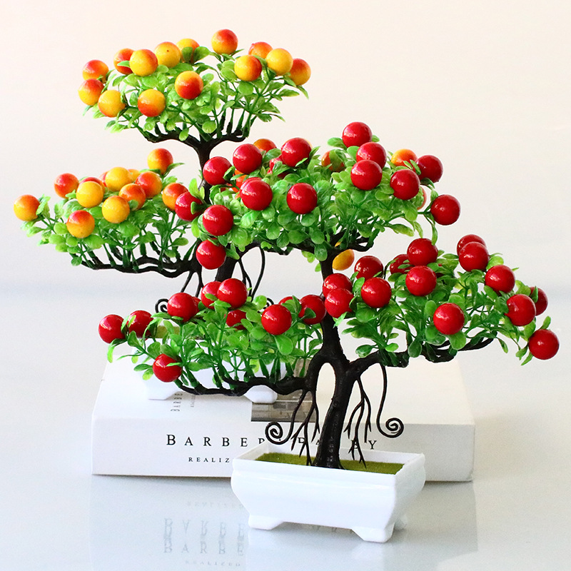 Bonsai Garden Sushi - 인공 식물 분재 작은 나무 화분,