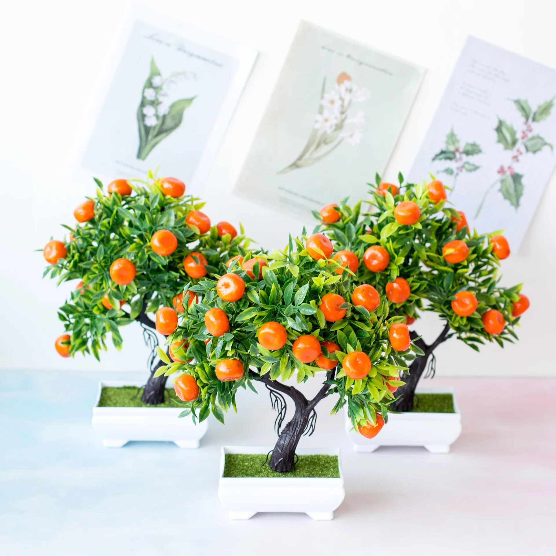 Bonsai Garden Sushi - 인공 과일 나무 홈 데코 식물
