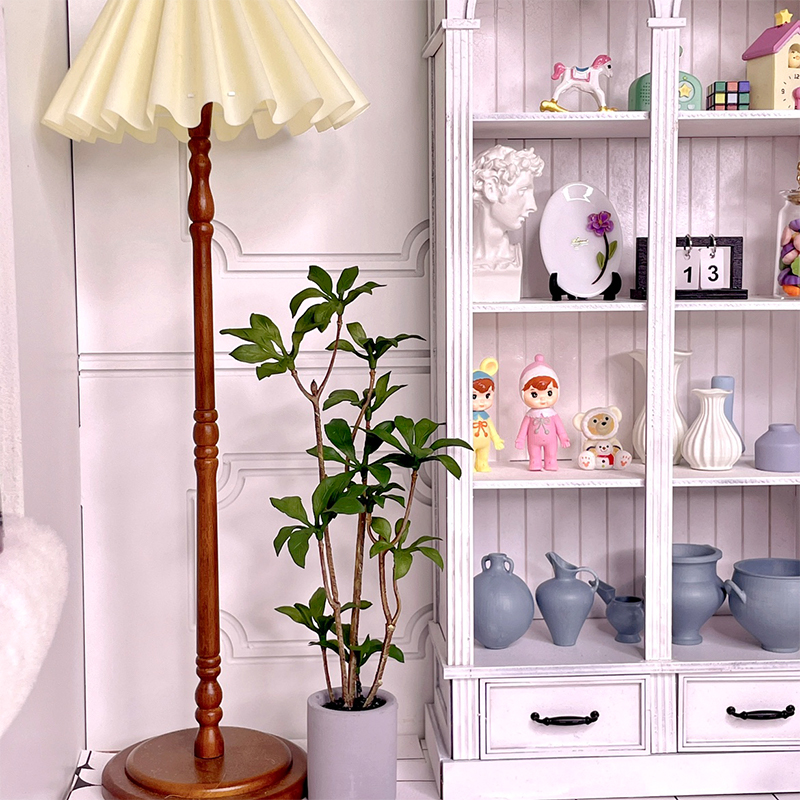 1:6 인형의 집 미니어처 화분 모델, 녹색 잎 식물  - Bonsai Gardenia 리뷰 및 가격