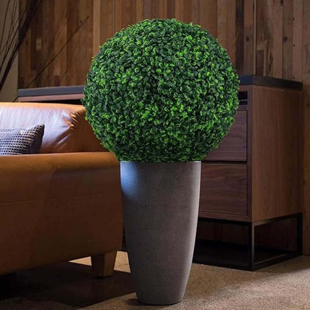 실내외용 녹색 인조 식물 볼 토피어리 나무 박스우드 웨 - Bonsai Garden Indoor 리뷰 및 가격