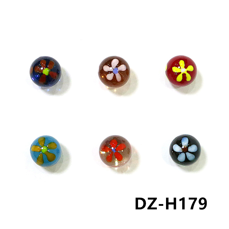 6pcs 16mm 다채로운 희귀 유리 구슬 공 홈 탁상 - Bonsai Garden Indoor 리뷰 및 가격