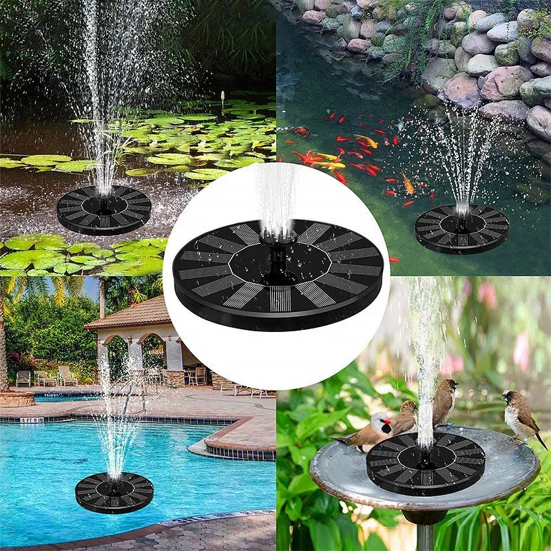 태양열 분수 펌프, 13cm |   노즐 플로팅 워터  - Bonsai Garden Fountain 리뷰 및 가격