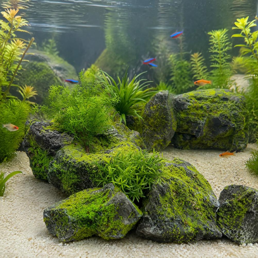 조경용 인조 이끼석, 가벼운 인조석 장식, 정원 연못  - Bonsai Garden Backyard 리뷰 및 가격