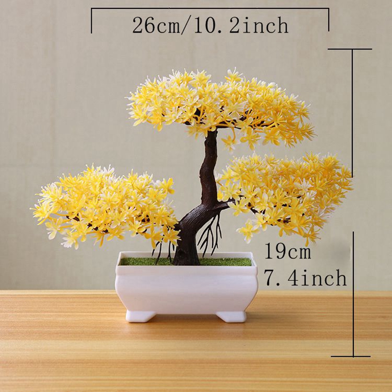 인공 나무 분재 시뮬레이션 식물 화분 정원 테이블 가정 - Bonsai Gardenia 리뷰 및 가격