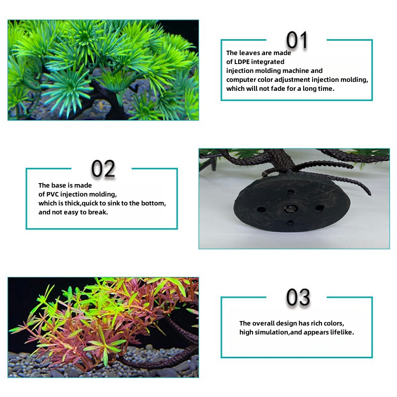 수족관 분재나무, 식물, 어항장식, 인공식물, 꽃장식, - Bonsai Garden Sushi 리뷰 및 가격