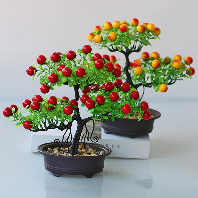 인공 식물 분재 작은 나무 화분, 가짜 식물 꽃, 부  - Bonsai Garden Sushi 리뷰 및 가격