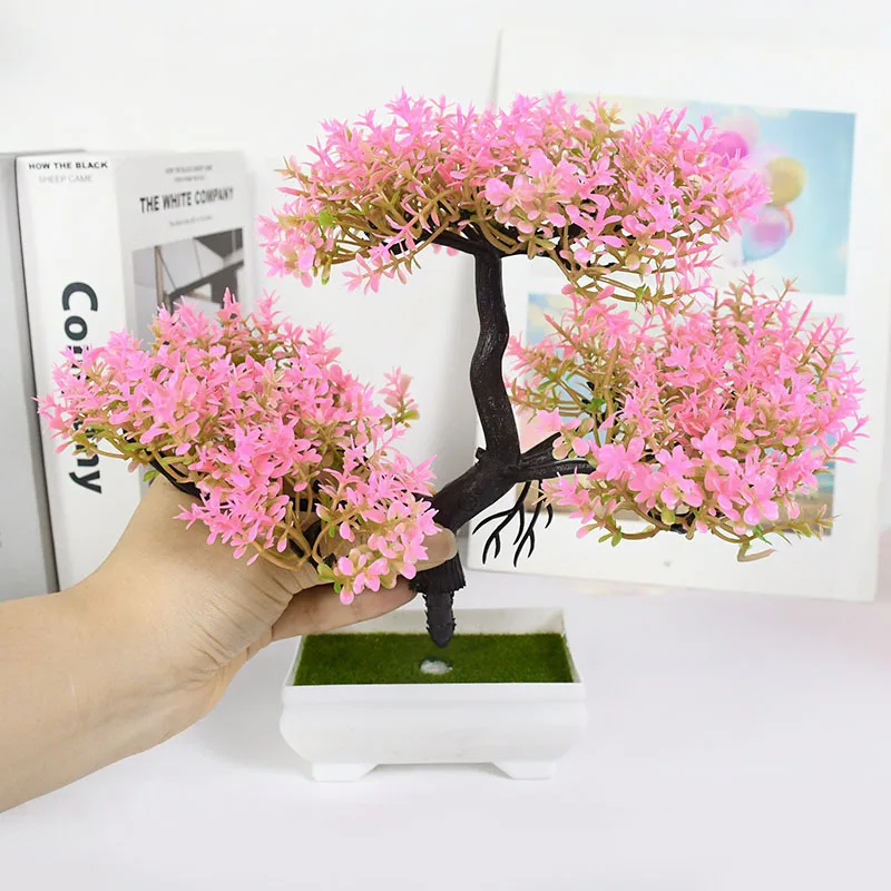인공 식물 분재 작은 나무 솥 가짜 식물 꽃 화분에 심 - Bonsai Garden Sushi 리뷰 및 가격