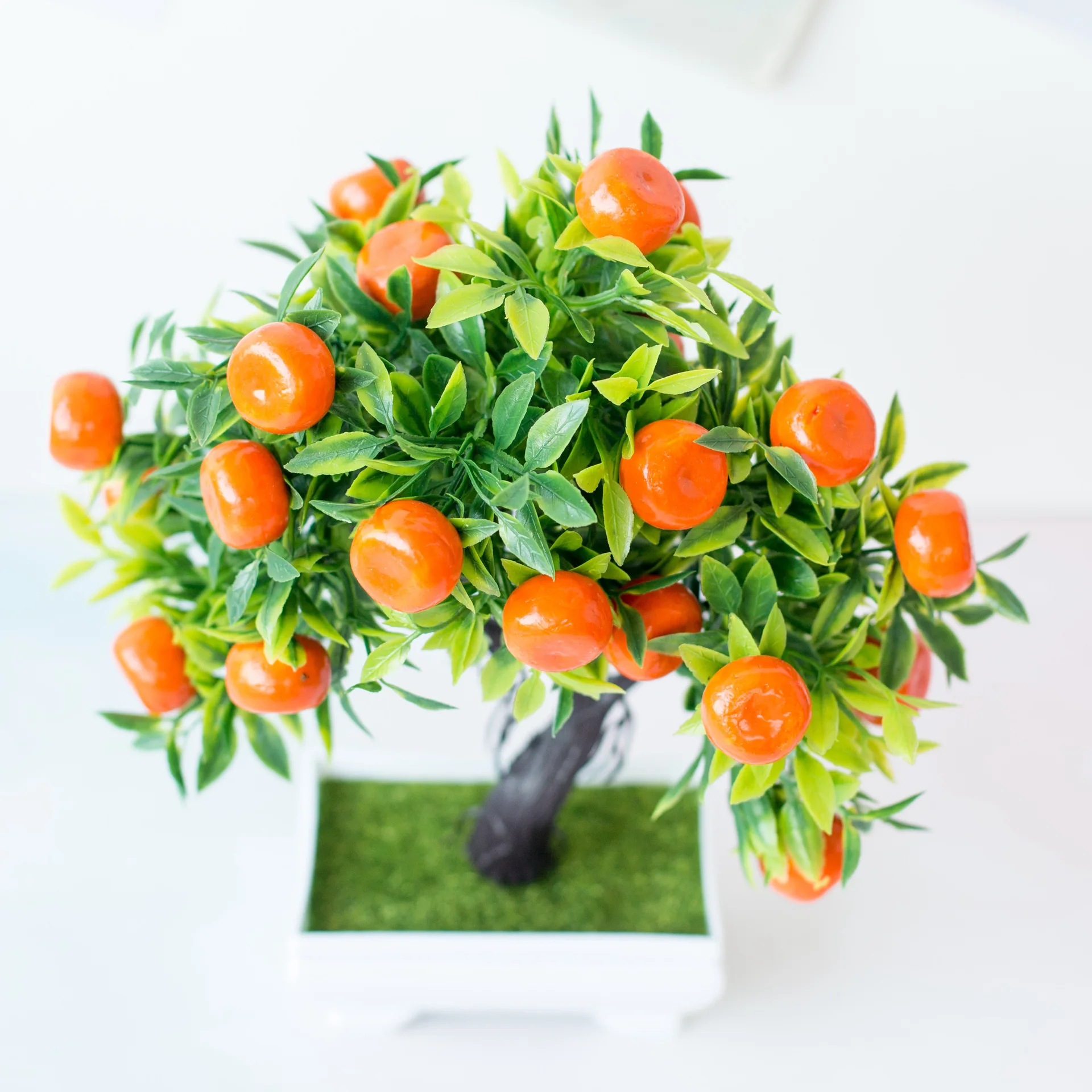 인공 과일 나무 홈 데코 식물 분재 작은 화분 플라스틱 - Bonsai Garden Sushi 리뷰 및 가격