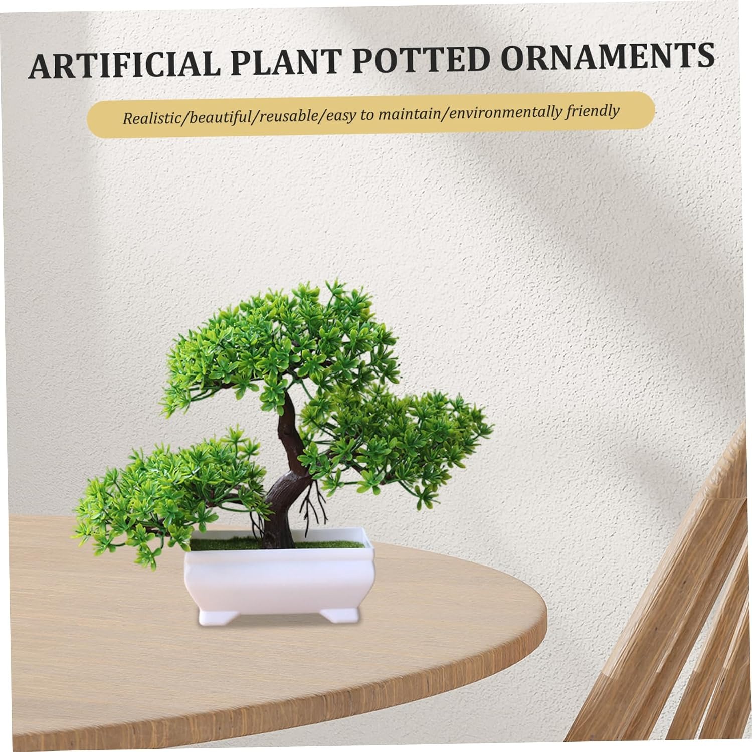 1/2Pcs 인공 분재 나무 시뮬레이션 화분에 심은 식 - Bonsai Garden Sushi 리뷰 및 가격